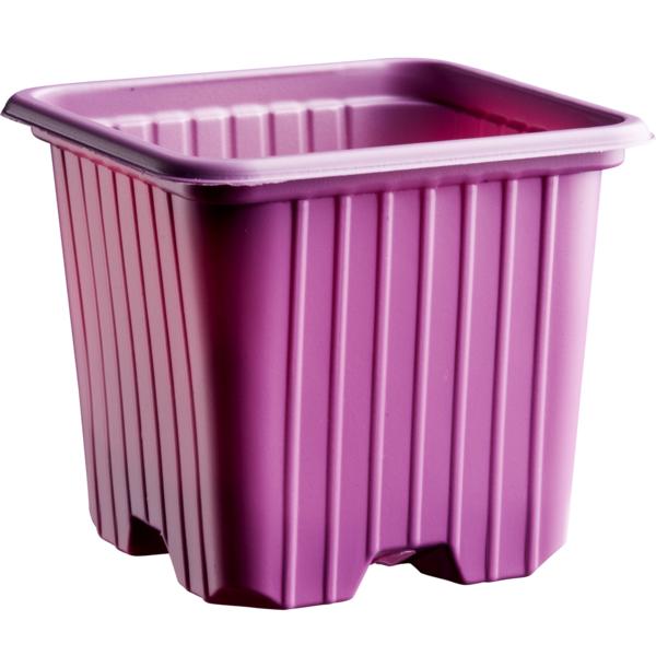 Pot fleur plastique Ø10.5cm 25p-71768